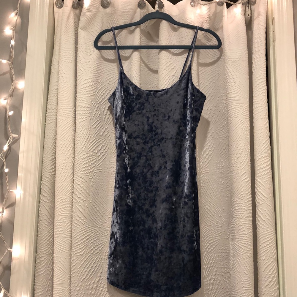 Velvet cocktail party dress